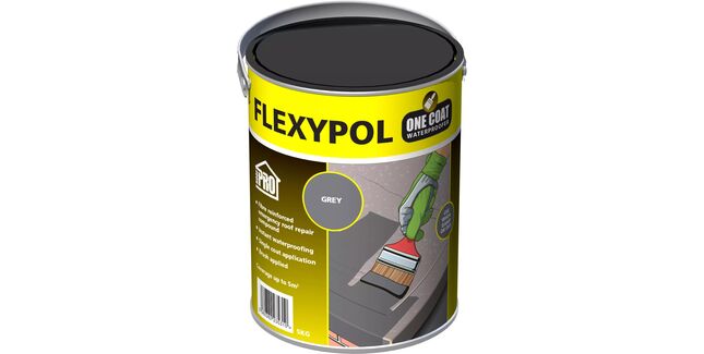 Flexypol One Coat Instant Waterproofing Roof Sealer - 5 Litres