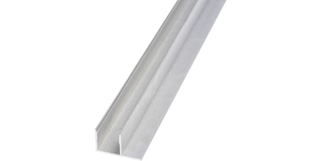 Solstice Aluminium F Profile For Polycarbonate Sheets - 3000mm x 16mm