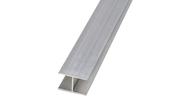 Solstice Aluminium H Profile For Polycarbonate Sheets - 3000mm x 16mm