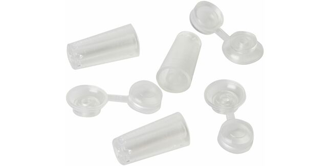 RoofPro Clear Screw Caps For Corrubit Roof Sheets - Pack of 50 (Caps Only)