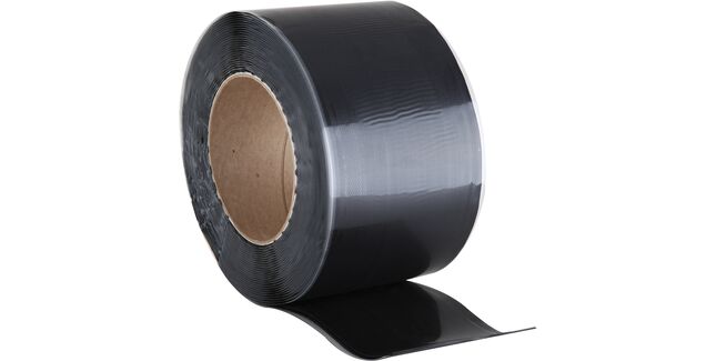 TRC 6" Semi-Cured EPDM Join &amp; Seal Cover Tape - Black