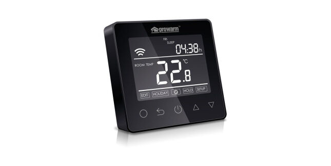 ProWarm ProTouch-E WiFi Smart Electric Thermostat - Black