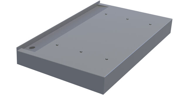 Alumasc Skyline CA160 Profile Aluminium Door Canopy