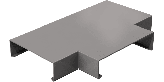 Alumasc Skyline Standard Sloping Coping - T Junction Corner (Left Hand)
