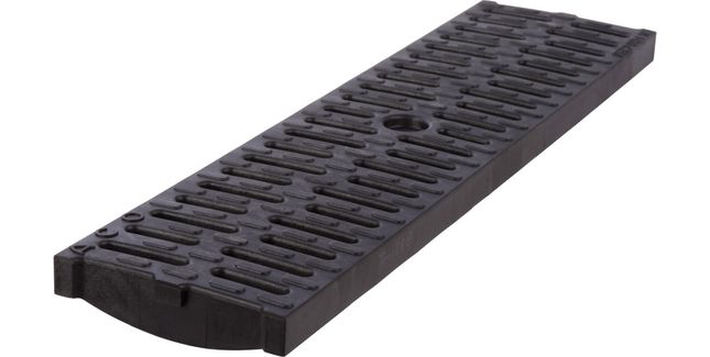 ACO Deckline 125 Composite Grating in Black - Load Class C250  (500mm)