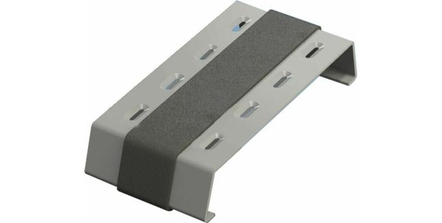 Alumasc Skyline Aluminium Flat Roof Wall Coping Fixing Strap Only