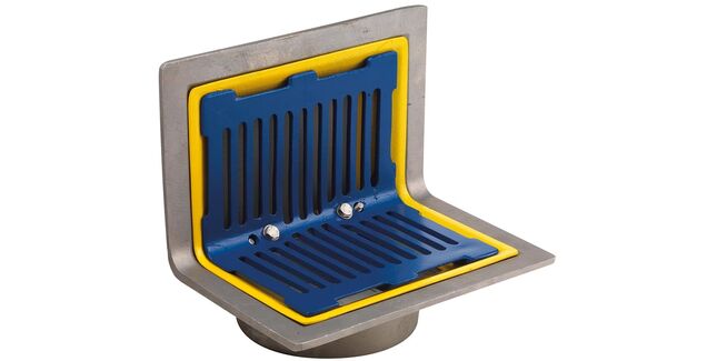 Harmer Aluminium Two-Way Rainwater Drainage Outlet (50-150mm)