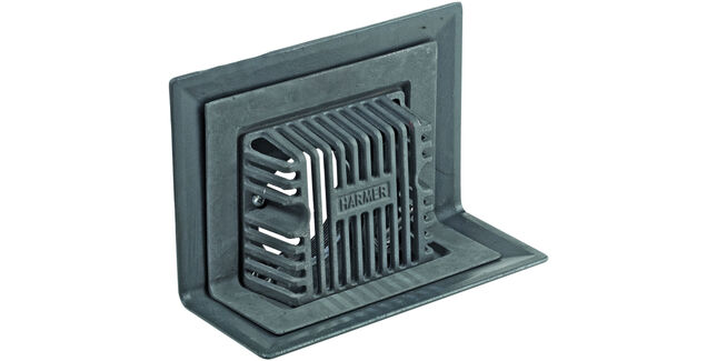 Harmer Cast Iron Two-Way Parapet Wall Rainwater Drain Outlet