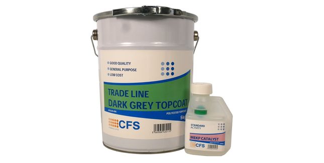 Trade Line Topcoat - Dark Grey