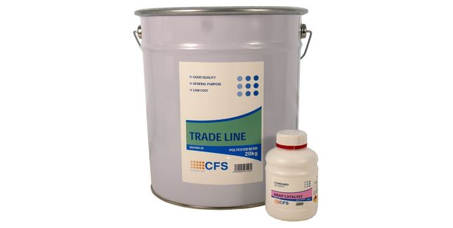 Trade Line Polyester Resin - Amber