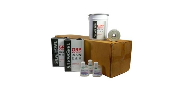SilverSeel Single Layer Fibreglass Roof Kit (Dark Grey)