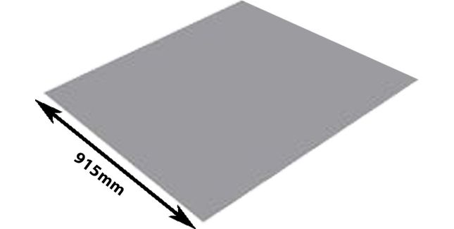F900 Flat Flashing 1m x 900mm - Grey