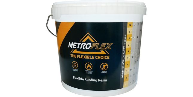 Metroflex Printed Graduated 10l Bucket - Clear