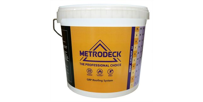 Silverseel/Metrodeck Printed Graduated 10l Bucket - Clear