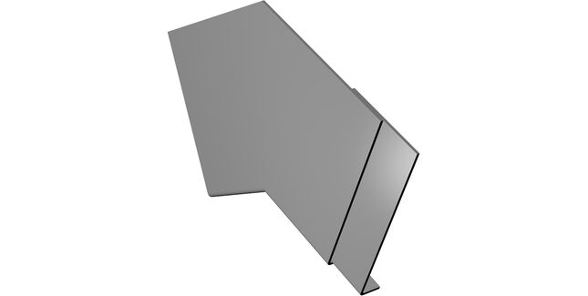 Alumasc Skyline SF1 Aluminium Apex  Angle - 1 Bend Angle