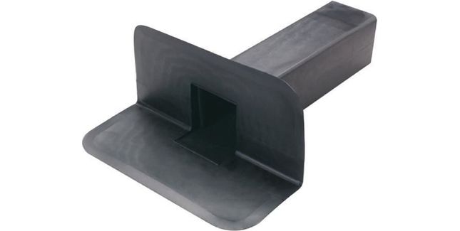 CMS EPDM Square Through Wall Roof Drain