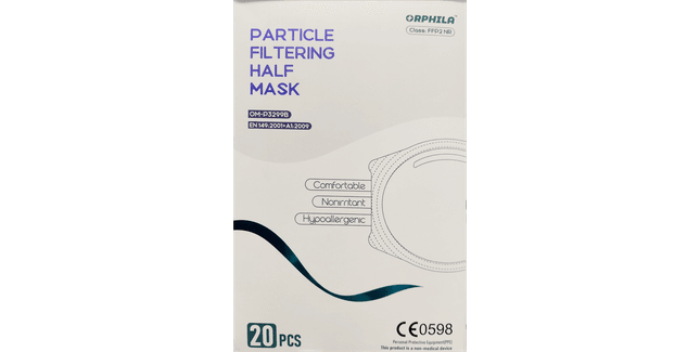 FFP2 Respirator Masks (Pack of 20)