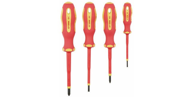Draper XP1000 VDE Screwdriver Set (Pack of 4)