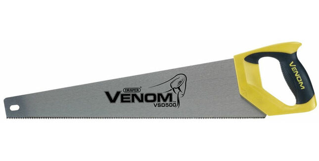 Draper Venom Second Fix Double Ground Handsaw 500mm 11TPI - 12PPI