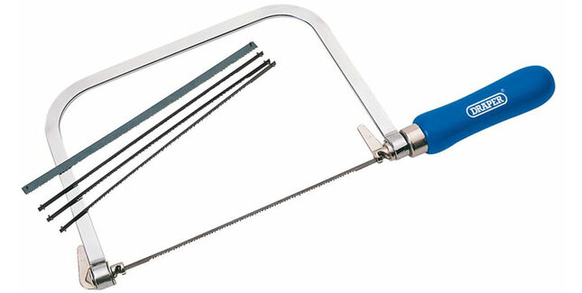 Draper Coping Saw with 5 Spare Blades