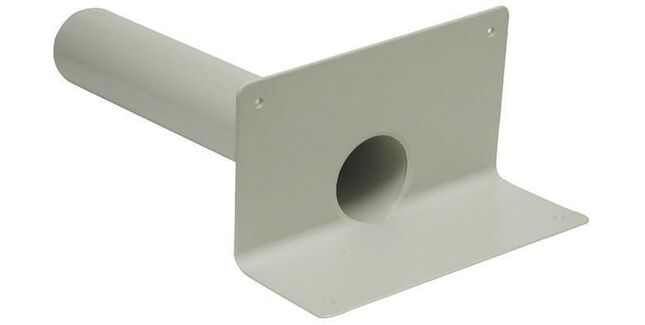 CMS PVC Angular Drain With Round Spigot