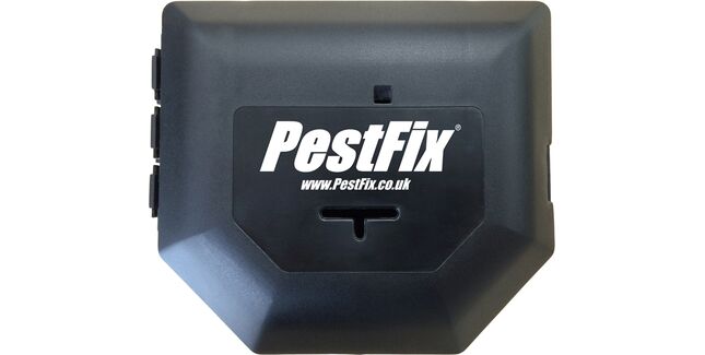 Pestfix Snapbox Mouse Bait Station in Transparent - Inc 2 Keys