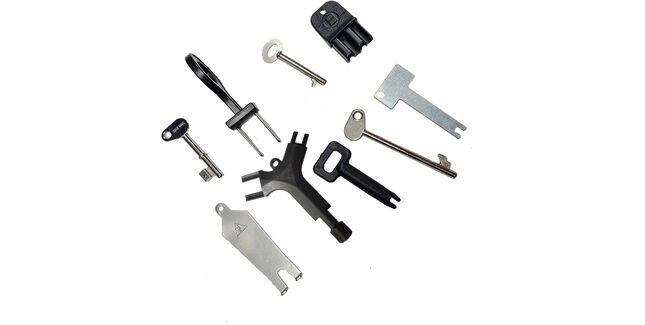 Rodent Bait Station Key Kit