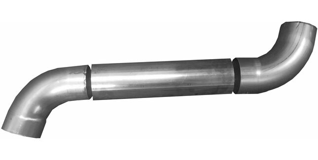 Stainless Gutta Stainless 80mm Swan Neck Kit