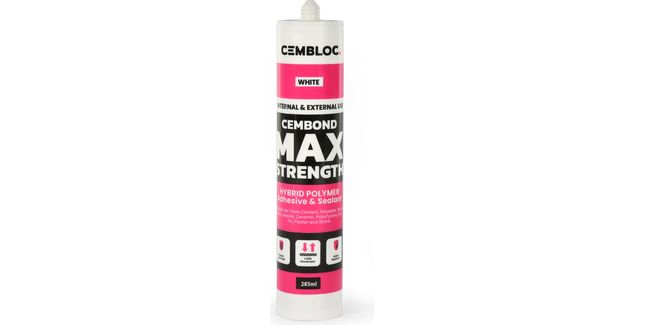 Cembloc CemBond-Max Strength Hybrid Polymer Adhesive / Sealant 285ml