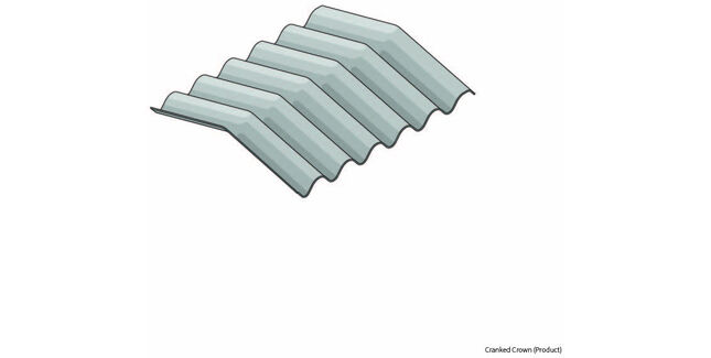 Eternit FarmTec Fibre Cement Cranked Sheet