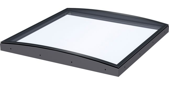 VELUX ISU 150080 1093 Top Unit Clear Curved Glass Cover- 150cm x 80cm
