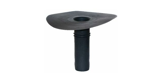 EPDM Circular Roof Outlet (Smooth Flange)