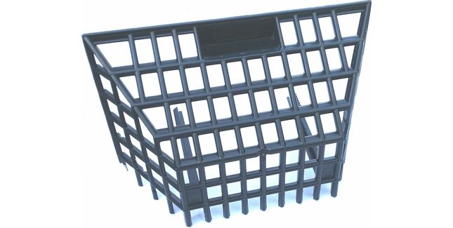 Corner Roof Outlet Square Shaped Plastic Leaf Guard