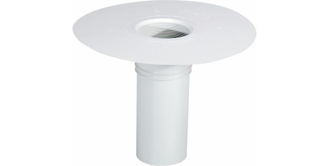PVC Circular Roof Outlet (Smooth Flange)