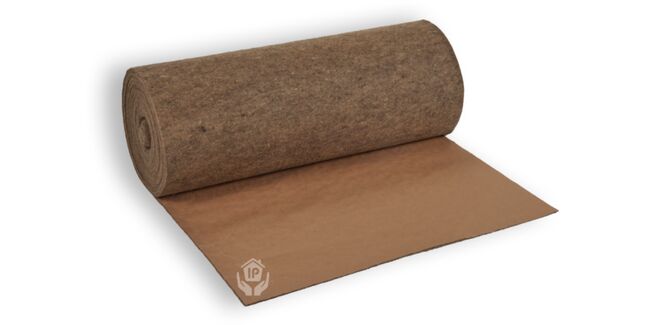 SheepWool SilentWool Floor Roll (Pre- fitted with a breathable paper) - 1000mm x 3mm x 25m