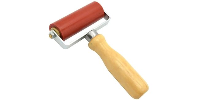 CMS Silicone Rubber Seam Roller 90mm