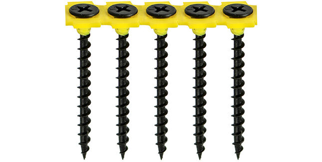Timco Collated Drywall Screws - Coarse Thread (Black)