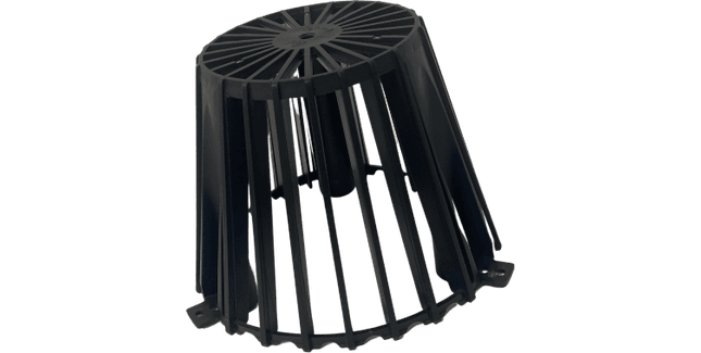 Rubberseal 3-6" Kisner KADS Vertical Drain Leaf Guard