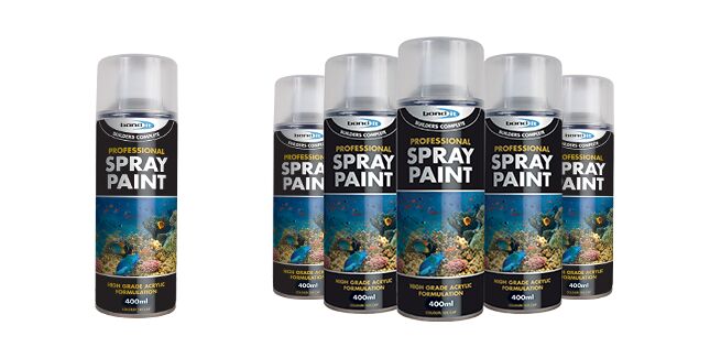 Bond It Professional Spray Paint - 400ml (Pack of 6)