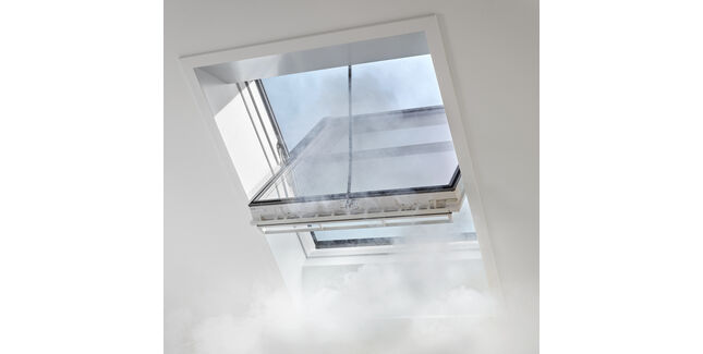 Velux GGU SK06 007040D Centre Pivot Smoke Ventilation Roof Window - 114cm x 118cm