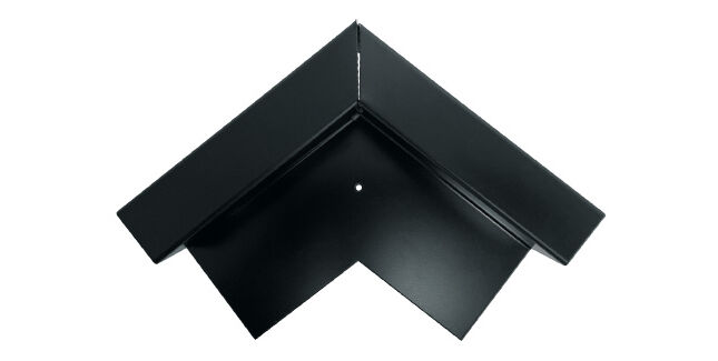 Tapco Slate Classic Dry Verge Roof Apex Unit - Black (90° to 135° Degrees)