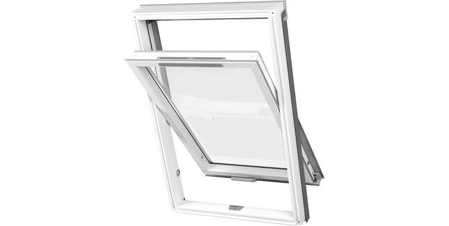 Dakea BBA Certified Good White Vented Center Pivot Roof Window with Cleaning Bolt