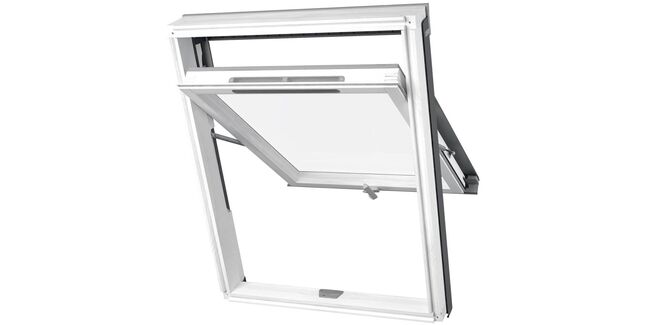 DAKEA 'Better View' White Painted High Pivot Roof Window