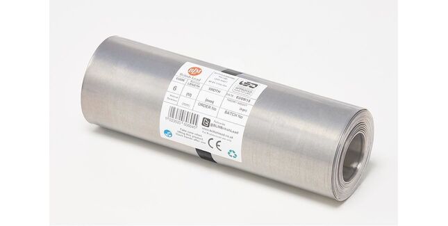 BLM Code 6 Roofing Lead Flashing Roll - 6m