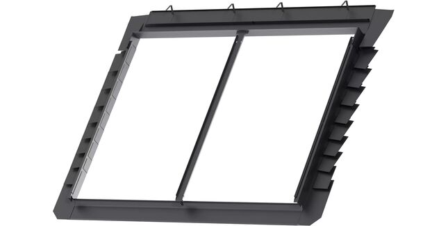 VELUX EKW 2021M Pro+ Tile Side-by-Side Flashing Package (Flexible Middle Gutter)