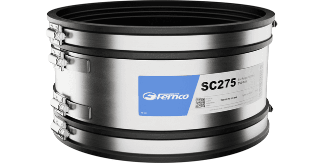 Fernco Standard Coupling - Black