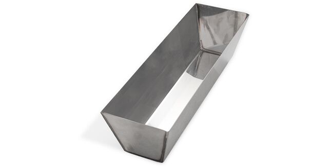 EDMA Stainless Steel Mud Pan - 300mm