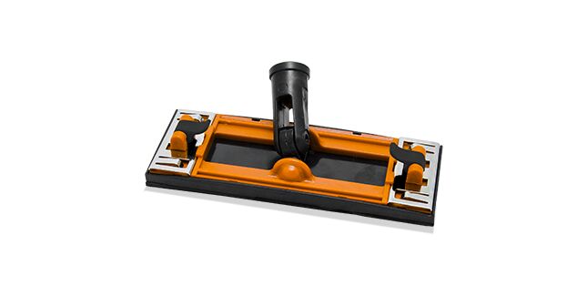 EDMA Easy Lock Telescopic Sander Abrasive Hand Sander Adaptable to a Telescopic Pole