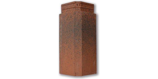 La Escandella Q120 Clay Uni Angle Ridge - 460mm x 225mm x 72mm