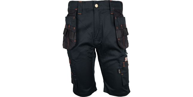 Unbreakable Professional Workwear "UB" Reflex Pro Short - Black